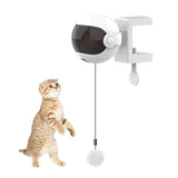 Electronic Motion Cat Toy Interactive Cat Teaser Toy Yo-Yo Lifting Ball Electric Flutter Rotating Interactive Puzzle Pet Toy Hot