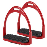 Horse Riding Stirrups Flex Aluminum Horse Saddle Anti-skid Horse Pedal Equestrian Safety Equipment