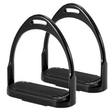 Horse Riding Stirrups Flex Aluminum Horse Saddle Anti-skid Horse Pedal Equestrian Safety Equipment