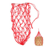 5.4in Horse Hay Net Donkey Feeding Bag Slow Feeder Forage Bag Equestrian Feeding Supply for 8.8lb(4kg) of Hay Horse Accessory